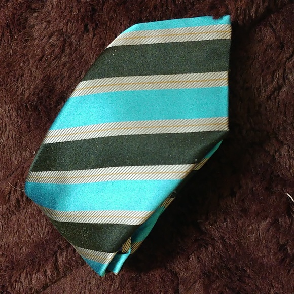 Zanetti handmade men's silk necktie - Picture 2 of 4